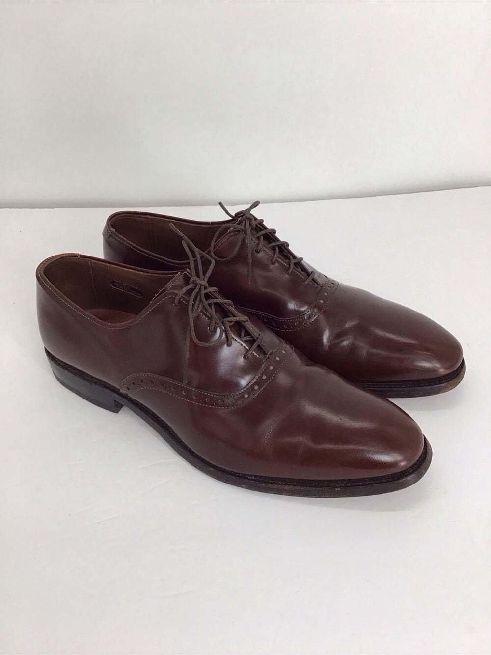 Allen Edmonds Men’s Danbury Burgundy Leather Oxfords Dress Shoes Office Sz 8.5C